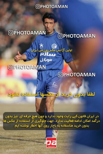 1932788, Mashhad, Iran, لیگ برتر فوتبال ایران، Persian Gulf Cup، Week 18، Second Leg، 2006/01/19، Aboumoslem 1 - 0 Esteghlal