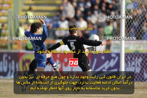 1932801, Mashhad, Iran, لیگ برتر فوتبال ایران، Persian Gulf Cup، Week 18، Second Leg، 2006/01/19، Aboumoslem 1 - 0 Esteghlal