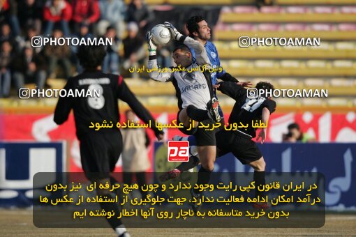 1932815, Mashhad, Iran, لیگ برتر فوتبال ایران، Persian Gulf Cup، Week 18، Second Leg، 2006/01/19، Aboumoslem 1 - 0 Esteghlal