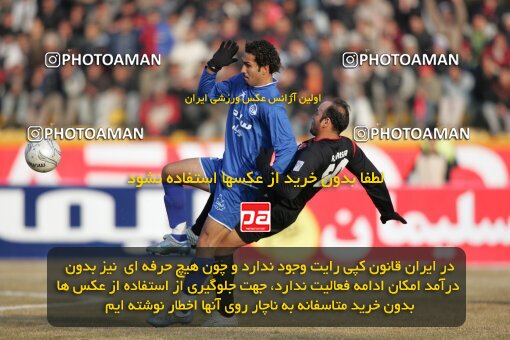 1932820, Mashhad, Iran, لیگ برتر فوتبال ایران، Persian Gulf Cup، Week 18، Second Leg، 2006/01/19، Aboumoslem 1 - 0 Esteghlal