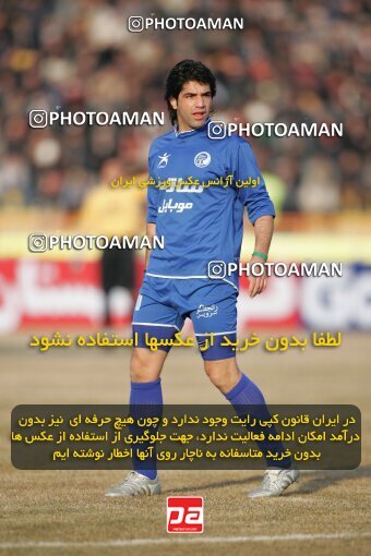 1932821, Mashhad, Iran, لیگ برتر فوتبال ایران، Persian Gulf Cup، Week 18، Second Leg، 2006/01/19، Aboumoslem 1 - 0 Esteghlal