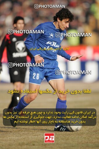 1932829, Mashhad, Iran, لیگ برتر فوتبال ایران، Persian Gulf Cup، Week 18، Second Leg، 2006/01/19، Aboumoslem 1 - 0 Esteghlal