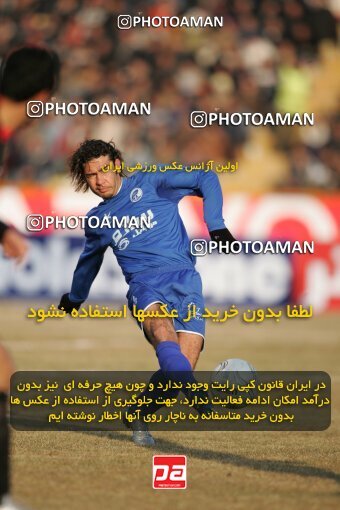 1932830, Mashhad, Iran, لیگ برتر فوتبال ایران، Persian Gulf Cup، Week 18، Second Leg، 2006/01/19، Aboumoslem 1 - 0 Esteghlal