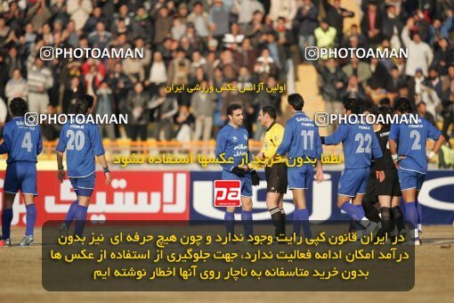 1932831, Mashhad, Iran, لیگ برتر فوتبال ایران، Persian Gulf Cup، Week 18، Second Leg، 2006/01/19، Aboumoslem 1 - 0 Esteghlal