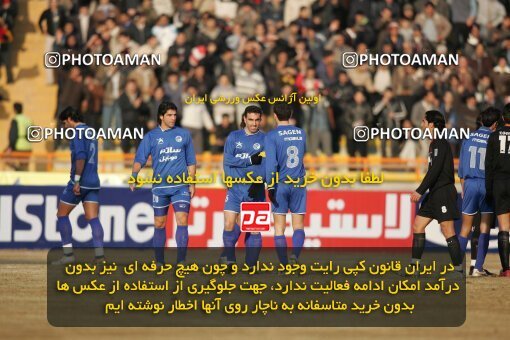 1932833, لیگ برتر فوتبال ایران، Persian Gulf Cup، Week 18، Second Leg، 2006/01/19، Mashhad، Samen Stadium، Aboumoslem 1 - 0 Esteghlal