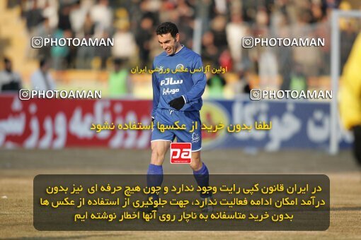 1932834, Mashhad, Iran, لیگ برتر فوتبال ایران، Persian Gulf Cup، Week 18، Second Leg، 2006/01/19، Aboumoslem 1 - 0 Esteghlal