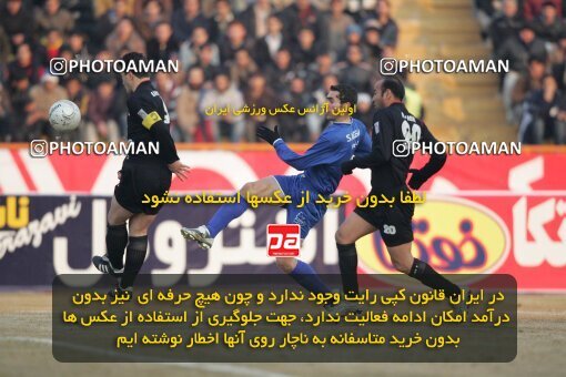 1932874, Mashhad, Iran, لیگ برتر فوتبال ایران، Persian Gulf Cup، Week 18، Second Leg، 2006/01/19، Aboumoslem 1 - 0 Esteghlal