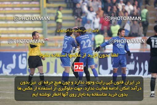1932884, Mashhad, Iran, لیگ برتر فوتبال ایران، Persian Gulf Cup، Week 18، Second Leg، 2006/01/19، Aboumoslem 1 - 0 Esteghlal