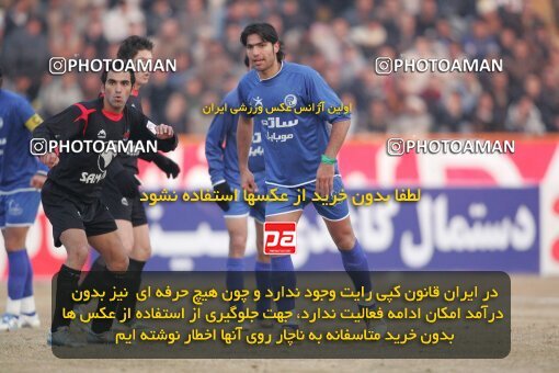 1932915, Mashhad, Iran, لیگ برتر فوتبال ایران، Persian Gulf Cup، Week 18، Second Leg، 2006/01/19، Aboumoslem 1 - 0 Esteghlal