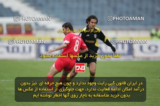 1935143, Tehran, Iran, لیگ برتر فوتبال ایران، Persian Gulf Cup، Week 21، Second Leg، 2006/02/03، Persepolis 2 - 3 Foulad Khouzestan