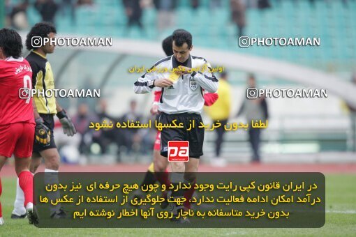 1935177, Tehran, Iran, لیگ برتر فوتبال ایران، Persian Gulf Cup، Week 21، Second Leg، 2006/02/03، Persepolis 2 - 3 Foulad Khouzestan