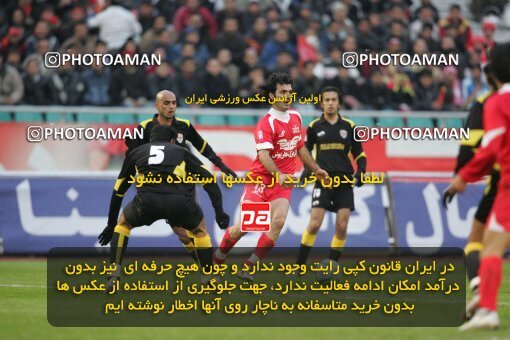 1935213, Tehran, Iran, لیگ برتر فوتبال ایران، Persian Gulf Cup، Week 21، Second Leg، 2006/02/03، Persepolis 2 - 3 Foulad Khouzestan