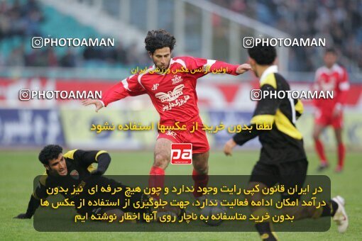 1935214, Tehran, Iran, لیگ برتر فوتبال ایران، Persian Gulf Cup، Week 21، Second Leg، 2006/02/03، Persepolis 2 - 3 Foulad Khouzestan