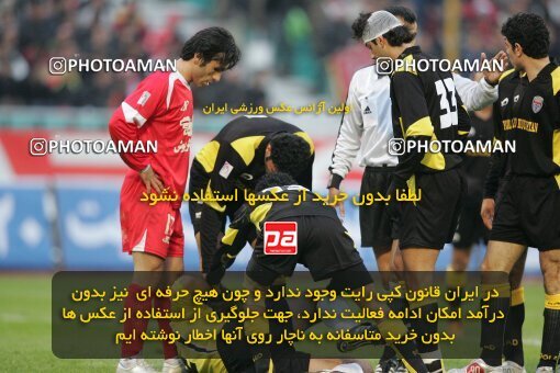 1935221, Tehran, Iran, لیگ برتر فوتبال ایران، Persian Gulf Cup، Week 21، Second Leg، 2006/02/03، Persepolis 2 - 3 Foulad Khouzestan