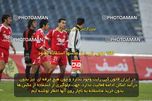 1935248, Tehran, Iran, لیگ برتر فوتبال ایران، Persian Gulf Cup، Week 21، Second Leg، 2006/02/03، Persepolis 2 - 3 Foulad Khouzestan