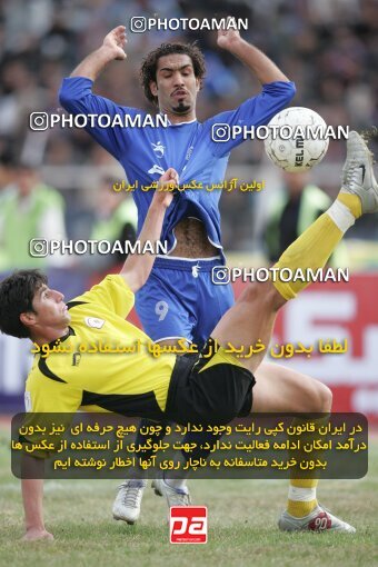 1935313, لیگ برتر فوتبال ایران، Persian Gulf Cup، Week 23، Second Leg، 2006/02/16، Shiraz، Hafezieh Stadium، Fajr-e Sepasi Shiraz 0 - 3 Esteghlal