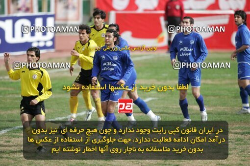 1935361, Shiraz, Iran, لیگ برتر فوتبال ایران، Persian Gulf Cup، Week 23، Second Leg، 2006/02/16، Fajr-e Sepasi Shiraz 0 - 3 Esteghlal
