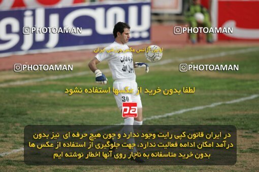 1935385, Shiraz, Iran, لیگ برتر فوتبال ایران، Persian Gulf Cup، Week 23، Second Leg، 2006/02/16، Fajr-e Sepasi Shiraz 0 - 3 Esteghlal