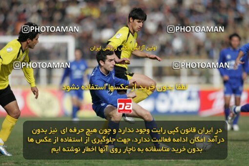 1935425, Shiraz, Iran, لیگ برتر فوتبال ایران، Persian Gulf Cup، Week 23، Second Leg، 2006/02/16، Fajr-e Sepasi Shiraz 0 - 3 Esteghlal