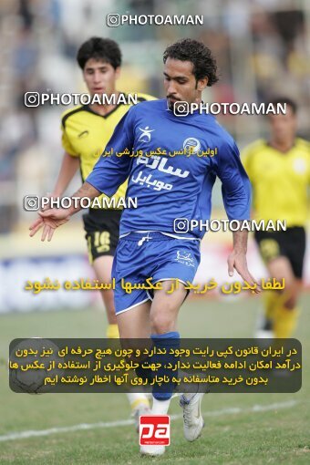 1935484, Shiraz, Iran, لیگ برتر فوتبال ایران، Persian Gulf Cup، Week 23، Second Leg، 2006/02/16، Fajr-e Sepasi Shiraz 0 - 3 Esteghlal
