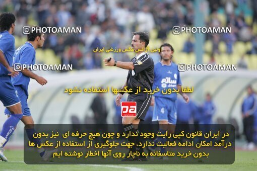 1937369, Tehran, Iran, لیگ برتر فوتبال ایران، Persian Gulf Cup، Week 26، Second Leg، 2006/03/17، Esteghlal 1 - 1 Shamoushak Noshahr