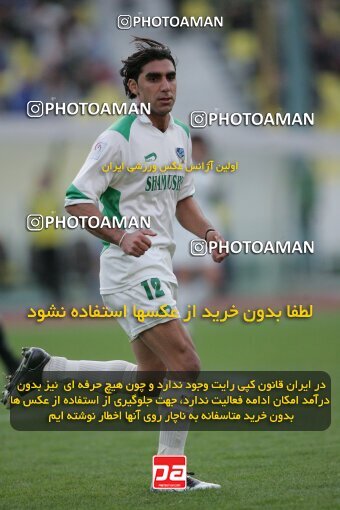 1937380, Tehran, Iran, لیگ برتر فوتبال ایران، Persian Gulf Cup، Week 26، Second Leg، 2006/03/17، Esteghlal 1 - 1 Shamoushak Noshahr