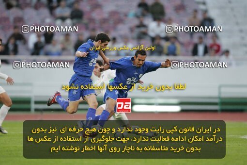 1937404, Tehran, Iran, لیگ برتر فوتبال ایران، Persian Gulf Cup، Week 26، Second Leg، 2006/03/17، Esteghlal 1 - 1 Shamoushak Noshahr