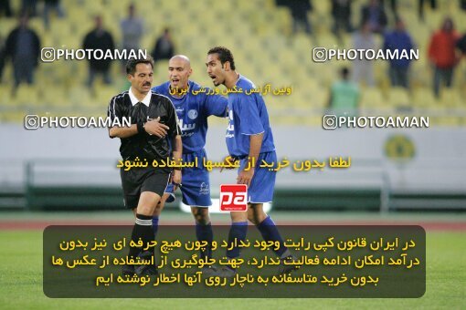 1937412, Tehran, Iran, لیگ برتر فوتبال ایران، Persian Gulf Cup، Week 26، Second Leg، 2006/03/17، Esteghlal 1 - 1 Shamoushak Noshahr