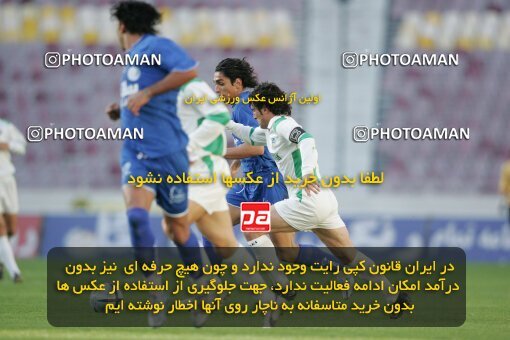 1937415, Tehran, Iran, لیگ برتر فوتبال ایران، Persian Gulf Cup، Week 26، Second Leg، 2006/03/17، Esteghlal 1 - 1 Shamoushak Noshahr