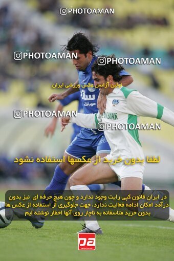 1937427, Tehran, Iran, لیگ برتر فوتبال ایران، Persian Gulf Cup، Week 26، Second Leg، 2006/03/17، Esteghlal 1 - 1 Shamoushak Noshahr
