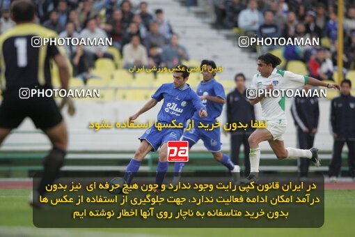 1937431, Tehran, Iran, لیگ برتر فوتبال ایران، Persian Gulf Cup، Week 26، Second Leg، 2006/03/17، Esteghlal 1 - 1 Shamoushak Noshahr