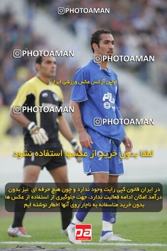 1937433, Tehran, Iran, لیگ برتر فوتبال ایران، Persian Gulf Cup، Week 26، Second Leg، 2006/03/17، Esteghlal 1 - 1 Shamoushak Noshahr