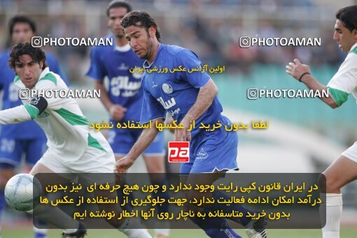 1937451, Tehran, Iran, لیگ برتر فوتبال ایران، Persian Gulf Cup، Week 26، Second Leg، 2006/03/17، Esteghlal 1 - 1 Shamoushak Noshahr