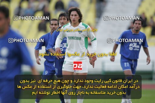 1937453, Tehran, Iran, لیگ برتر فوتبال ایران، Persian Gulf Cup، Week 26، Second Leg، 2006/03/17، Esteghlal 1 - 1 Shamoushak Noshahr