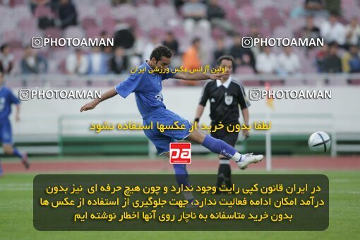 1937459, Tehran, Iran, لیگ برتر فوتبال ایران، Persian Gulf Cup، Week 26، Second Leg، 2006/03/17، Esteghlal 1 - 1 Shamoushak Noshahr