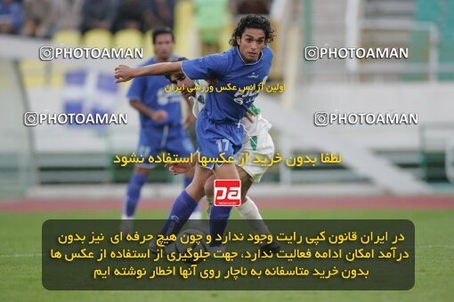1937470, Tehran, Iran, لیگ برتر فوتبال ایران، Persian Gulf Cup، Week 26، Second Leg، 2006/03/17، Esteghlal 1 - 1 Shamoushak Noshahr