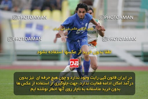 1937471, Tehran, Iran, لیگ برتر فوتبال ایران، Persian Gulf Cup، Week 26، Second Leg، 2006/03/17، Esteghlal 1 - 1 Shamoushak Noshahr