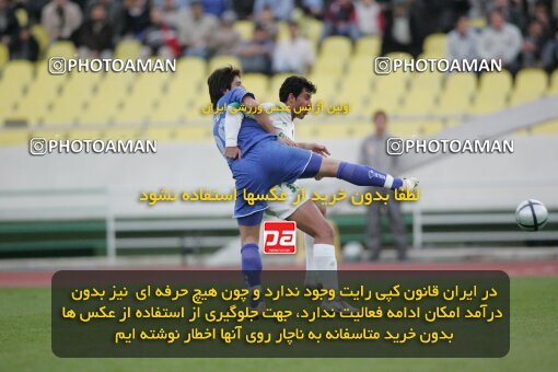 1937501, Tehran, Iran, لیگ برتر فوتبال ایران، Persian Gulf Cup، Week 26، Second Leg، 2006/03/17، Esteghlal 1 - 1 Shamoushak Noshahr
