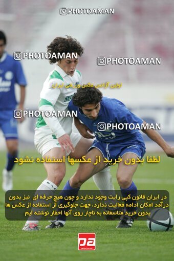 1937505, Tehran, Iran, لیگ برتر فوتبال ایران، Persian Gulf Cup، Week 26، Second Leg، 2006/03/17، Esteghlal 1 - 1 Shamoushak Noshahr