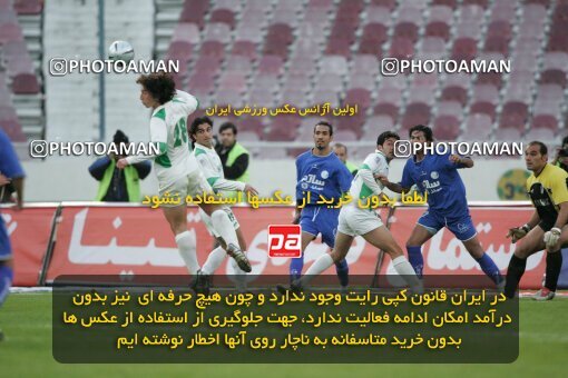 1937508, Tehran, Iran, لیگ برتر فوتبال ایران، Persian Gulf Cup، Week 26، Second Leg، 2006/03/17، Esteghlal 1 - 1 Shamoushak Noshahr