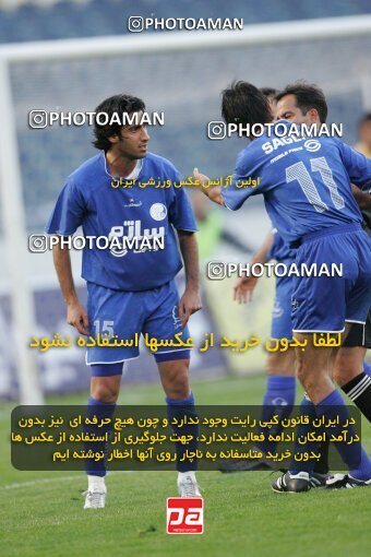 1937515, Tehran, Iran, لیگ برتر فوتبال ایران، Persian Gulf Cup، Week 26، Second Leg، 2006/03/17، Esteghlal 1 - 1 Shamoushak Noshahr