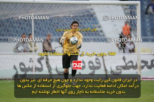 1937521, Tehran, Iran, لیگ برتر فوتبال ایران، Persian Gulf Cup، Week 26، Second Leg، 2006/03/17، Esteghlal 1 - 1 Shamoushak Noshahr