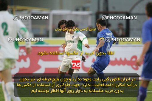 1937528, Tehran, Iran, لیگ برتر فوتبال ایران، Persian Gulf Cup، Week 26، Second Leg، 2006/03/17، Esteghlal 1 - 1 Shamoushak Noshahr