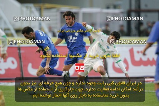 1937529, Tehran, Iran, لیگ برتر فوتبال ایران، Persian Gulf Cup، Week 26، Second Leg، 2006/03/17، Esteghlal 1 - 1 Shamoushak Noshahr