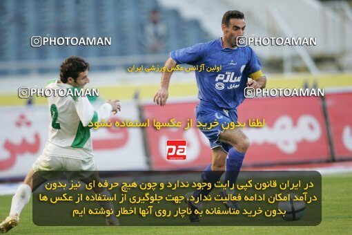 1937530, Tehran, Iran, لیگ برتر فوتبال ایران، Persian Gulf Cup، Week 26، Second Leg، 2006/03/17، Esteghlal 1 - 1 Shamoushak Noshahr