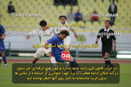 1937538, Tehran, Iran, لیگ برتر فوتبال ایران، Persian Gulf Cup، Week 26، Second Leg، 2006/03/17، Esteghlal 1 - 1 Shamoushak Noshahr