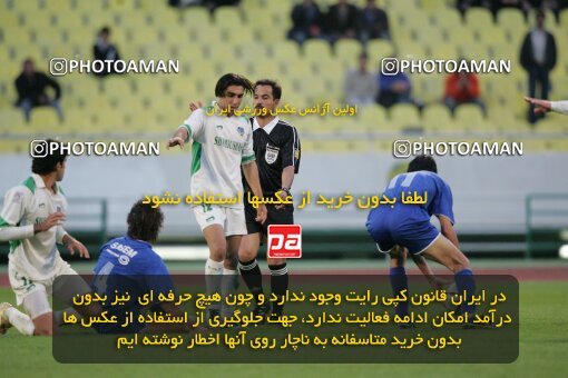 1937539, Tehran, Iran, لیگ برتر فوتبال ایران، Persian Gulf Cup، Week 26، Second Leg، 2006/03/17، Esteghlal 1 - 1 Shamoushak Noshahr