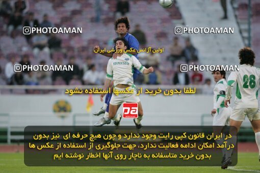 1937540, Tehran, Iran, لیگ برتر فوتبال ایران، Persian Gulf Cup، Week 26، Second Leg، 2006/03/17، Esteghlal 1 - 1 Shamoushak Noshahr