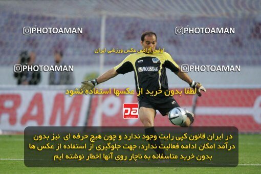 1937546, Tehran, Iran, لیگ برتر فوتبال ایران، Persian Gulf Cup، Week 26، Second Leg، 2006/03/17، Esteghlal 1 - 1 Shamoushak Noshahr