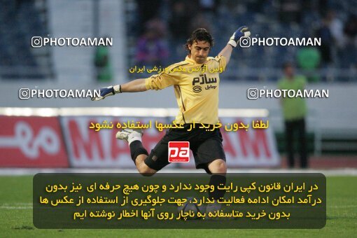 1937547, Tehran, Iran, لیگ برتر فوتبال ایران، Persian Gulf Cup، Week 26، Second Leg، 2006/03/17، Esteghlal 1 - 1 Shamoushak Noshahr